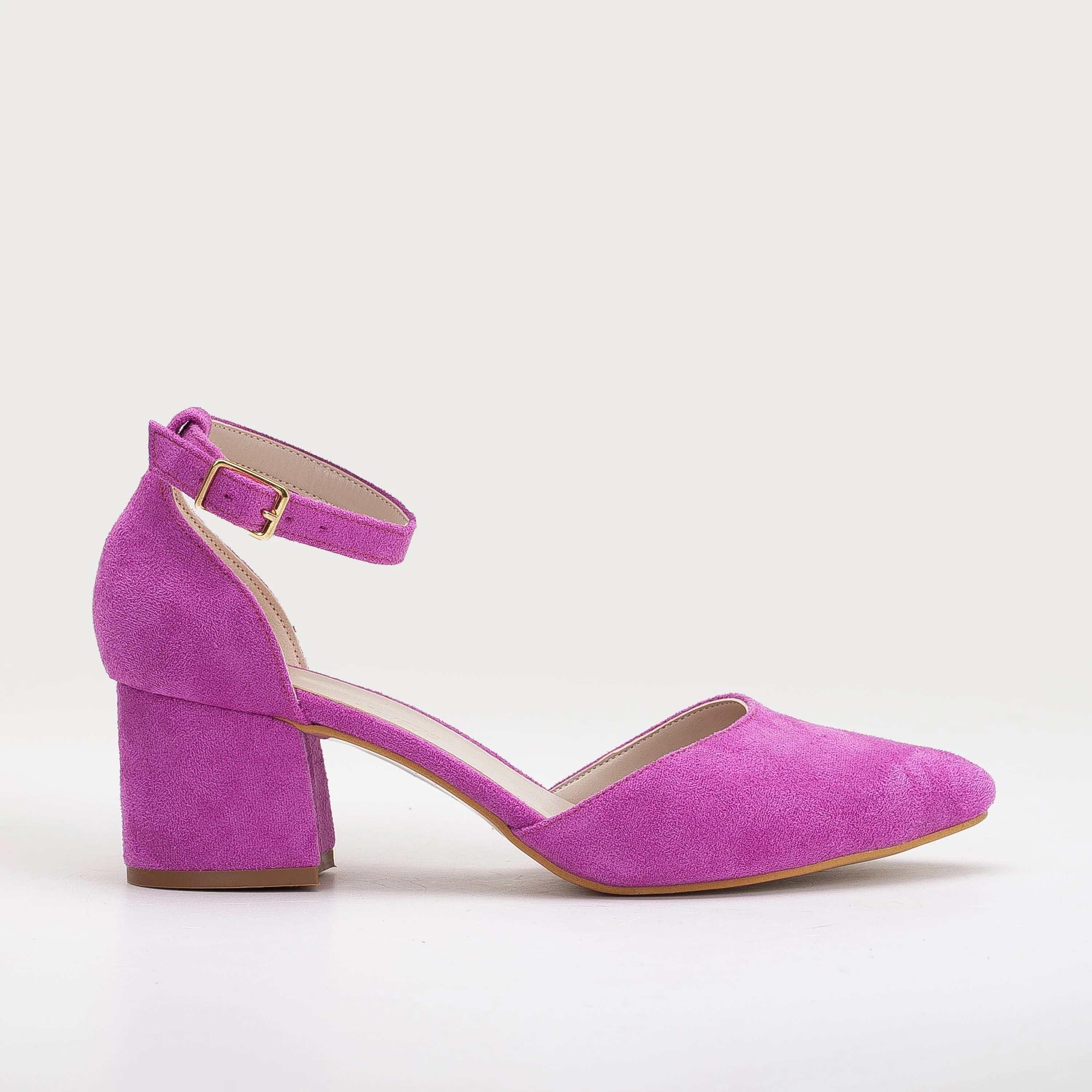 Miranda - Fuchsia Bridal Shoes with Pearls - Image 5